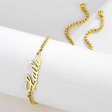 Personalized Name Bracelet for Women - Stainless Steel Jewelry