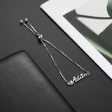 Personalized Stainless Steel Name Bracelet for Women - Mother's Gift