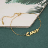 Women's Stainless Steel Name Bracelet Personalized Jewelry for Girls