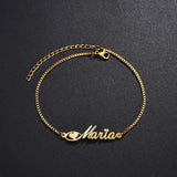 Name Bracelets Stainless Steel For Baby Women Jewelry