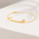 Custom Name Bracelets for Women Stainless Steel Chain Men Bracelets