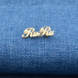 Name Brooch Pin, Custom Lapel Pin, Stainless Steel Jewelry
