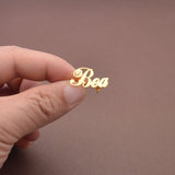 Personalized Stainless Steel Name Brooch Breastpin Clip Gift