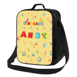 Cute Dino Lunch Bag Thermal Cooler for Travel Picnic Office