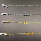 Personalized Name Chain Glasses Chain Eyeglasses Chain