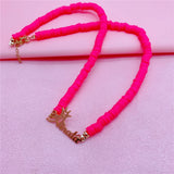 Colorful Crown Choker Necklace for Women Girls