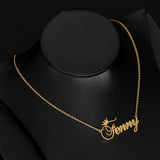 Personalized Princess Crown Necklace for Girls - Lots of Font Styles