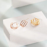 Personalized Name Cuff Earrings-Dainty Ear Crawler-Ear Wrap