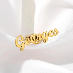Personalised Initials Cuff Links Letter Cufflink Nameplate Cuff Links