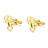 Personalized Frosted Logo Cuff Links Stainless Steel