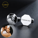 Personalized Name Cufflinks for Groom Wedding Gifts