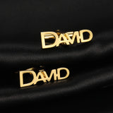 Personalized Letter Cufflinks for Men/Father's Gift Custom Logo Cufflink