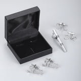 Custom Initial Cufflinks Men Father's Gift Logo Jewelry for Groom