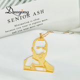 Personalized Family Photo Necklace Stainless Steel