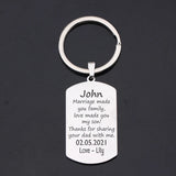 To My Stepson Wedding Gifts. Thank You For Sharing Your Dad With Me