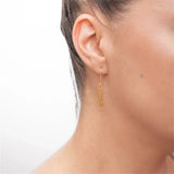 Name Drop Earrings Personalized Dangle Earrings for Women Jewelry