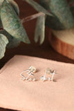 Name Earring Stainless Handwriting Earrings|Personalised Earrings