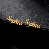 Name Earring, Stainless Steel Earrings, Gift For Women