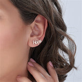Personalized Stainless Steel Name Earring Studs