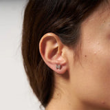 Personalized Name Earring Studs with Zircon