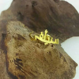 Personalized Stainless Steel Arabic Name Letter Earrings for Women
