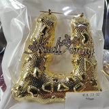 Personalized Name Earrings Bling Women Birthday's Gift Jewelry
