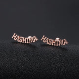 Name Earrings, Personalized Gift for Her, Minimalist Earrings