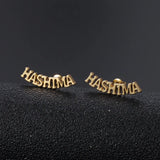 Name Earrings, Personalized Gift for Her, Minimalist Earrings