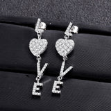 Name Earrings Personalized Letter Earrings Jewelry Gift For