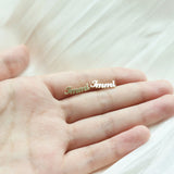 Name Earrings, Personalized Name Stud Earrings, Stainless Steel