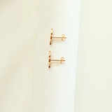 Name Earrings, Stainless Steel Studs, Personalized Gift
