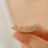 Personalized Name Stud Earrings, Stylish Bridesmaid Gift