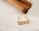 Custom Name Frame Necklace