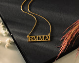 Custom Name Frame Necklace