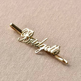 Hairpin Women Hair Clips Personalized Word Tie Clips Western-style Accessories