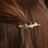 Hairpin Women Hair Clips Personalized Word Tie Clips Western-style Accessories