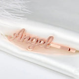 Name Hairpins Personalized Word Hairpins Nameplate Hairpins Hair clips BFF Gift