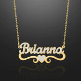 Iced Heart Necklace - Crystal Pendant Jewelry for Women