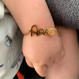 Heart Bracelet Stainless Steel Chain Personalized Gift