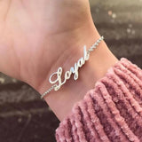 Heart Bracelet Stainless Steel Chain Personalized Gift