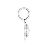Personalized Stainless Steel Name Keychain