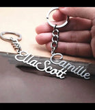 Personalized Monogram Initial Key Chain With Name for Women Men Kids