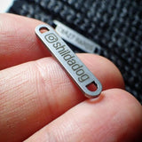 Stainless Steel Name Labels Logo Clothing Metal Nameplates Personalized Badges