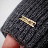 Stainless Steel Name Labels Logo Clothing Metal Nameplates Personalized Badges
