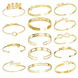 Love Infinity Symbol Rhinestone Bracelet Men's Women's Jewelry