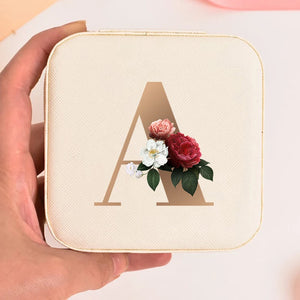 Personalized Travel Jewelry Case Bridesmaid Gift