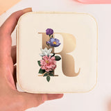 Personalized Travel Jewelry Case Bridesmaid Gift