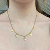 Initial Pendant Necklaces A-Z Personalized Gift