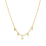Initial Pendant Necklaces A-Z Personalized Gift