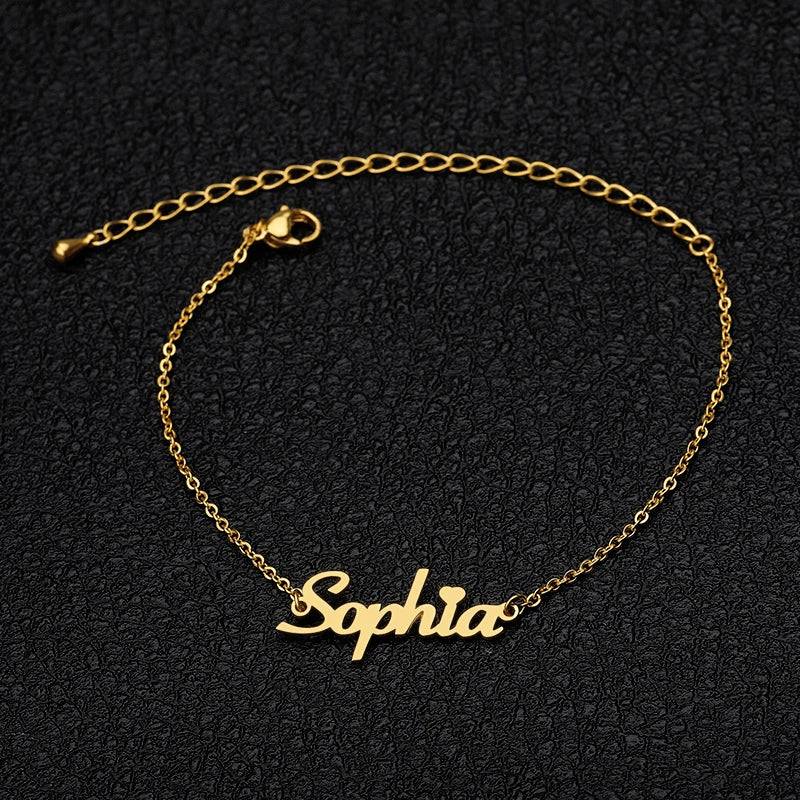 Customized Men & Women Bracelet with Charms: Birthday Jewelry
